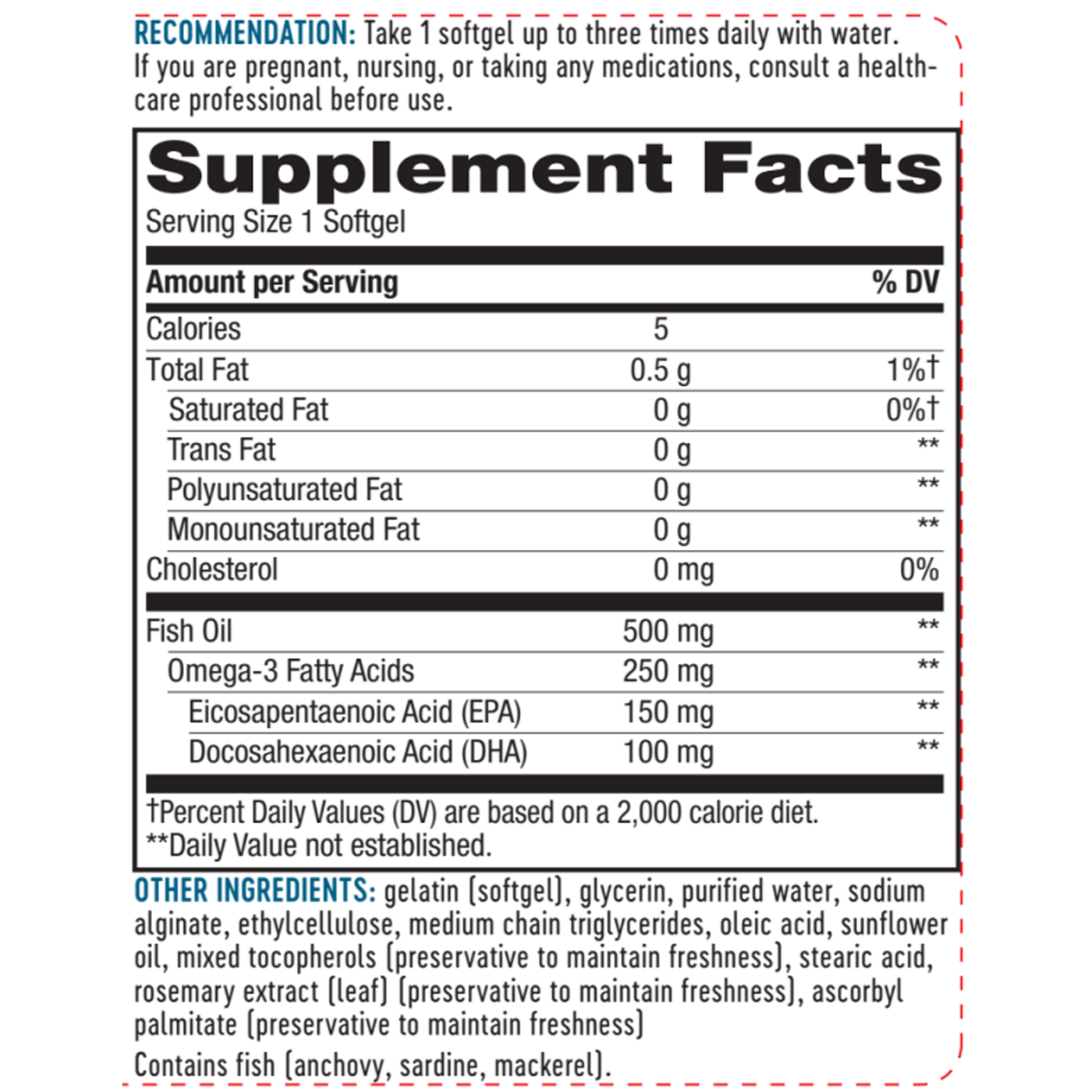 Fisol 500 mg 180 gels Curated Wellness