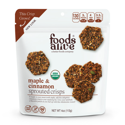 Maple Cinnamon Snack Crackers  Curated Wellness