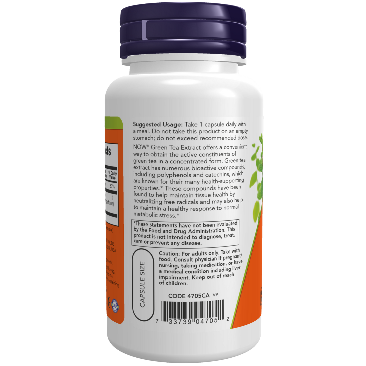 Green Tea Extract 400 mg  Curated Wellness