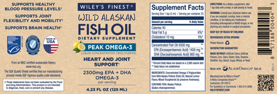 Wild Alaskan Peak Fish Oil 4.23 fl oz Curated Wellness