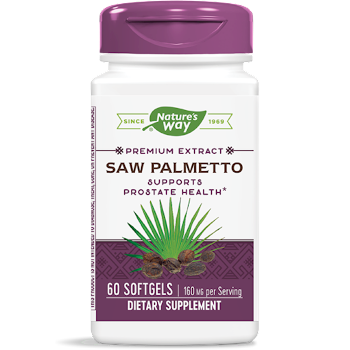 Saw Palmetto 60 gels Curated Wellness