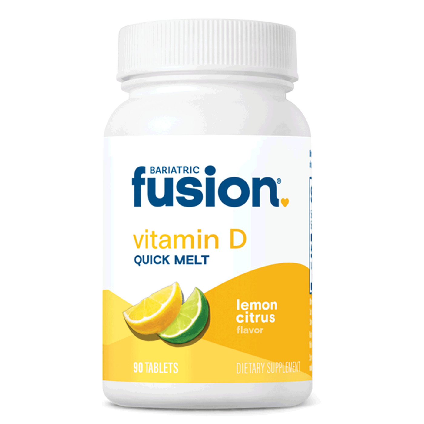 Vitamin D Quick Melt, Lemon 90t Curated Wellness