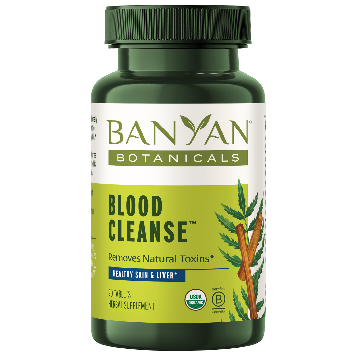 Blood Cleanse, Organic 90 tabs Curated Wellness