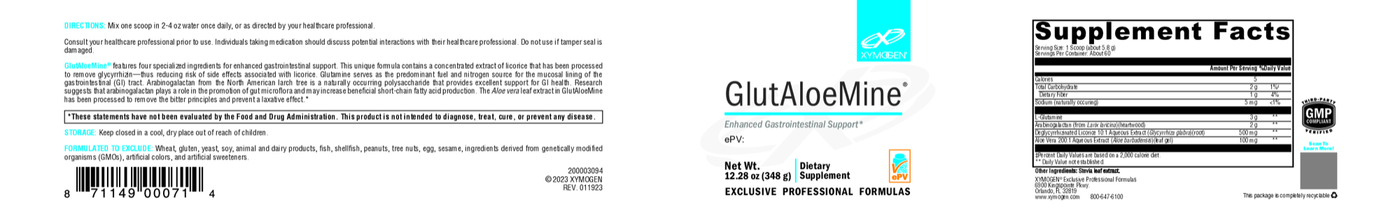 GlutAloeMine 348g Curated Wellness