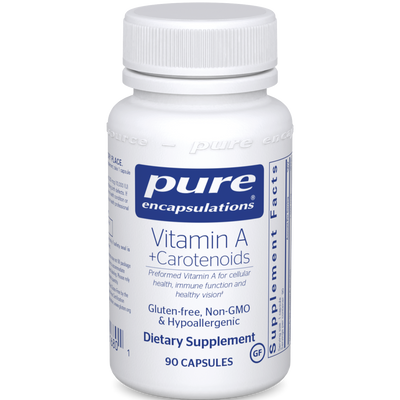 Vitamin A + Carotenoids 90 caps Curated Wellness