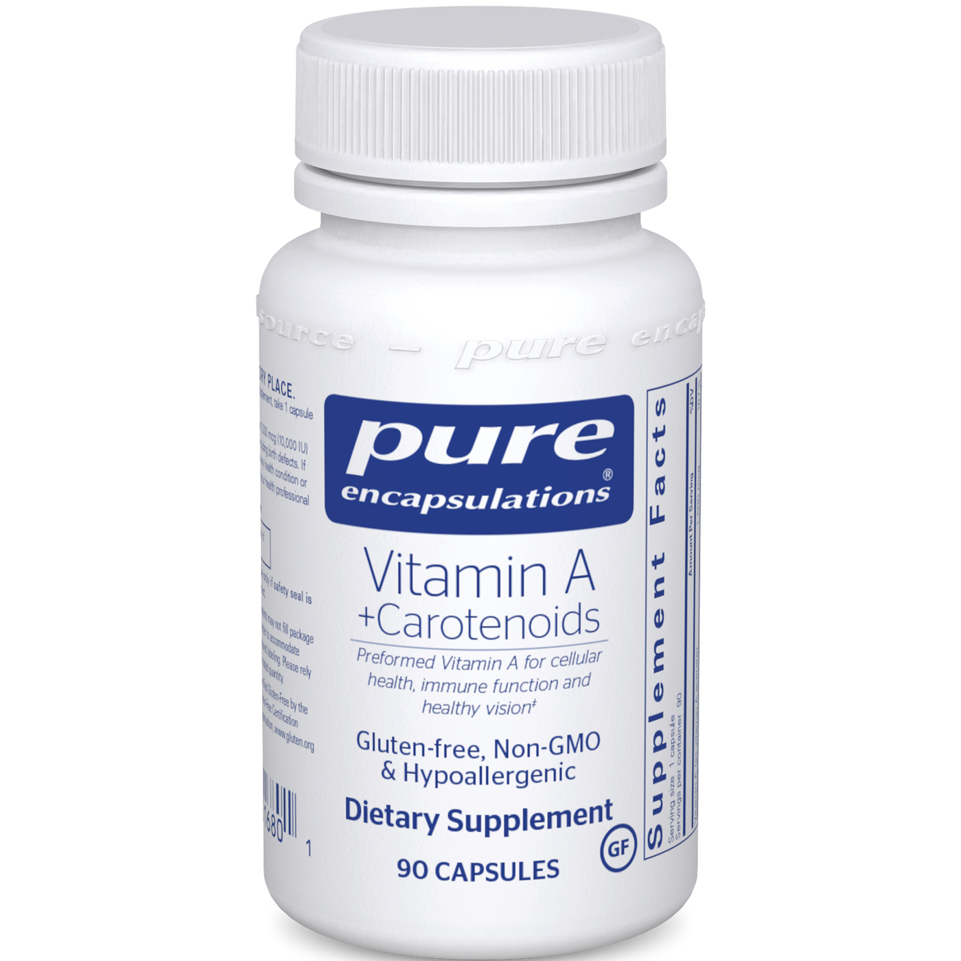 Vitamin A + Carotenoids 90 caps Curated Wellness