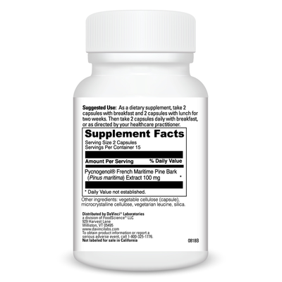 Pycnogenol 50 mg  Curated Wellness