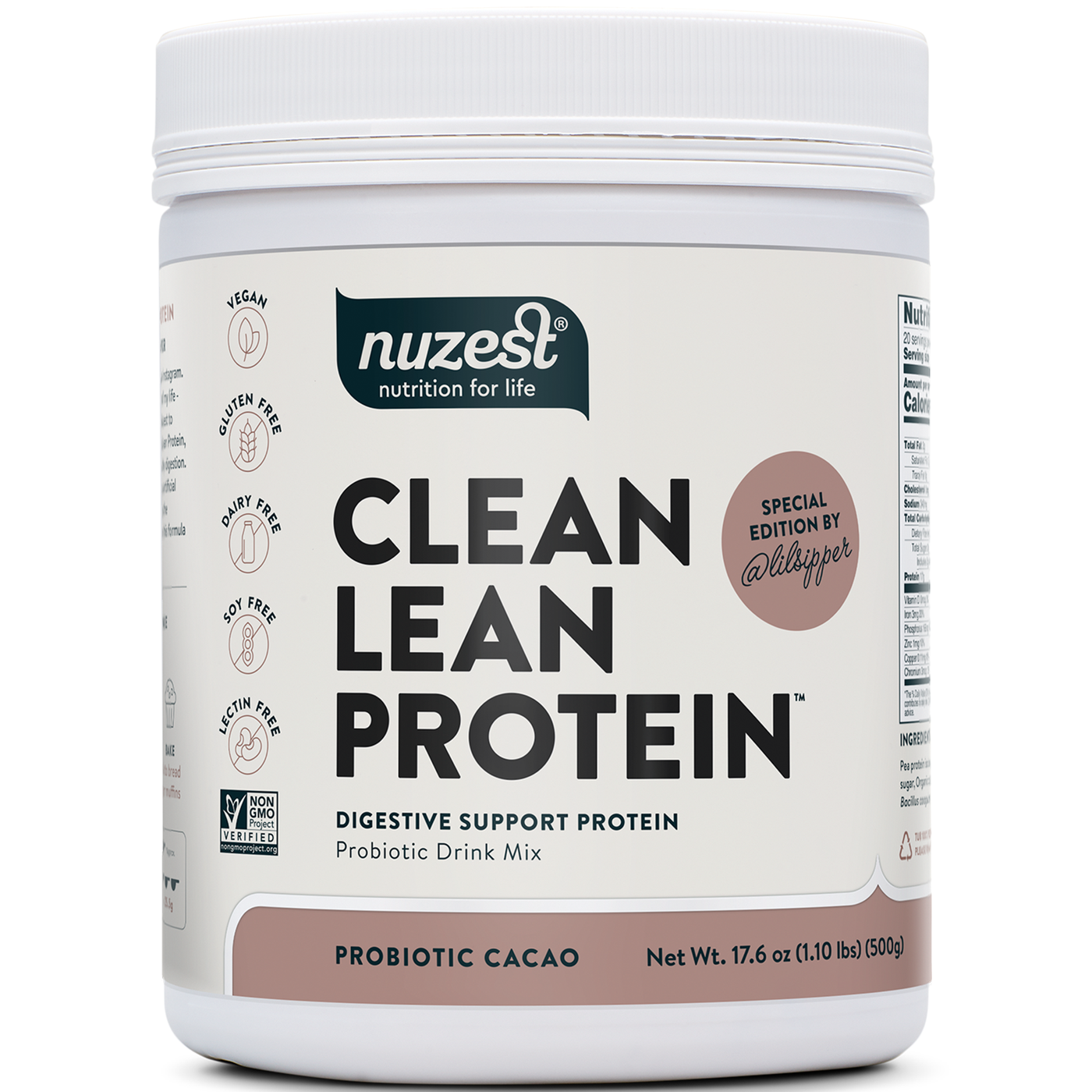 Clean Lean Prot Probio Cacao  Curated Wellness