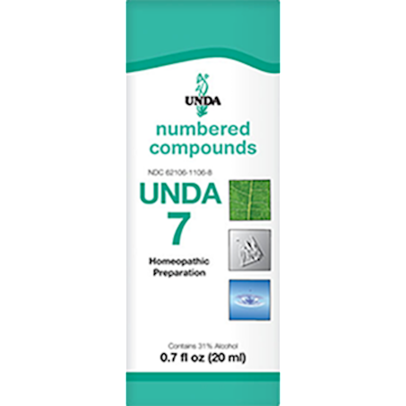 Unda 7 0.7 fl oz Curated Wellness