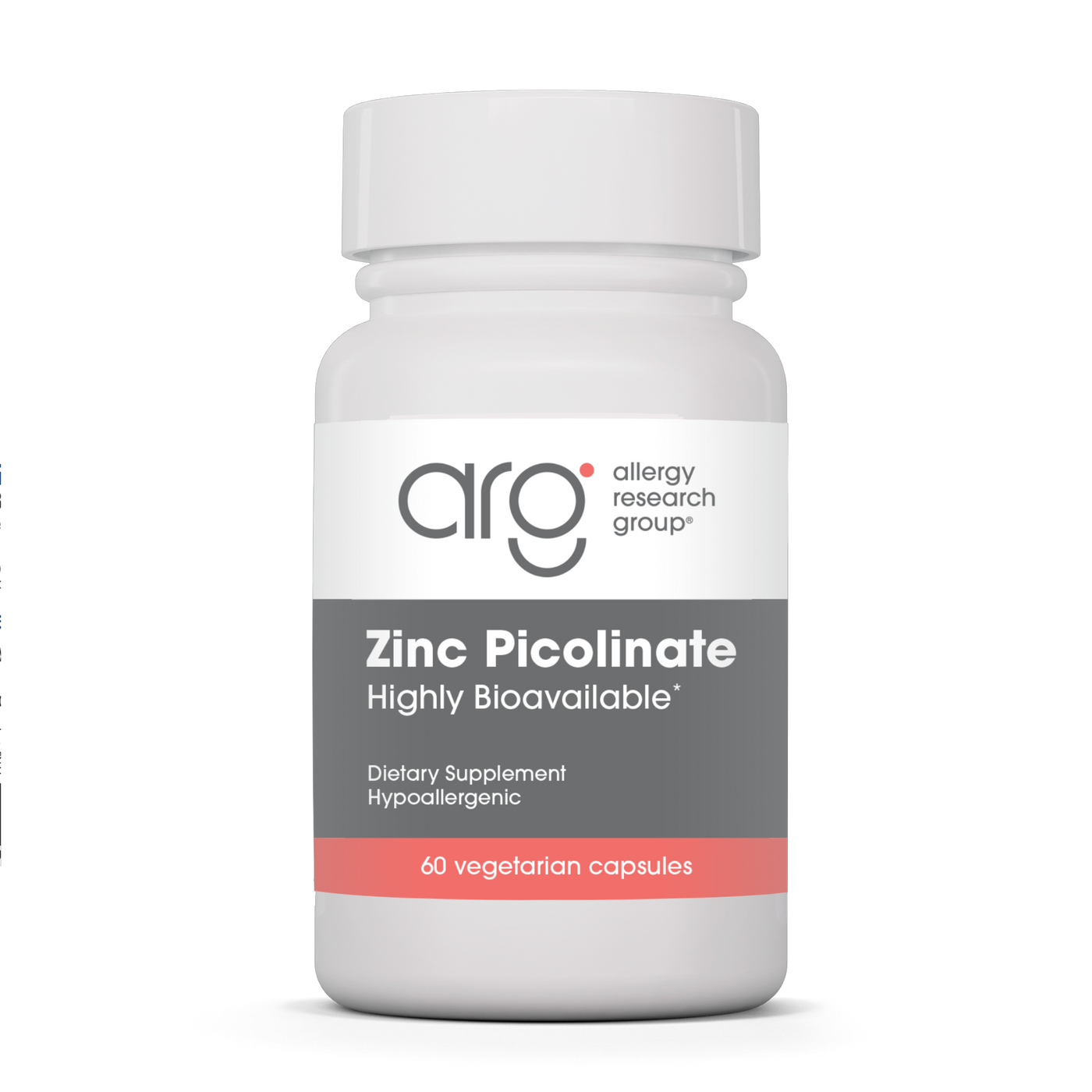 Zinc Picolinate 25 mg  Curated Wellness