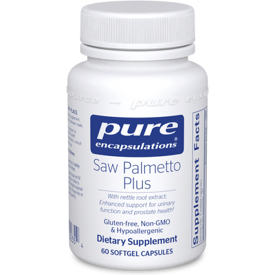 Saw Palmetto Plus 60 gels Curated Wellness