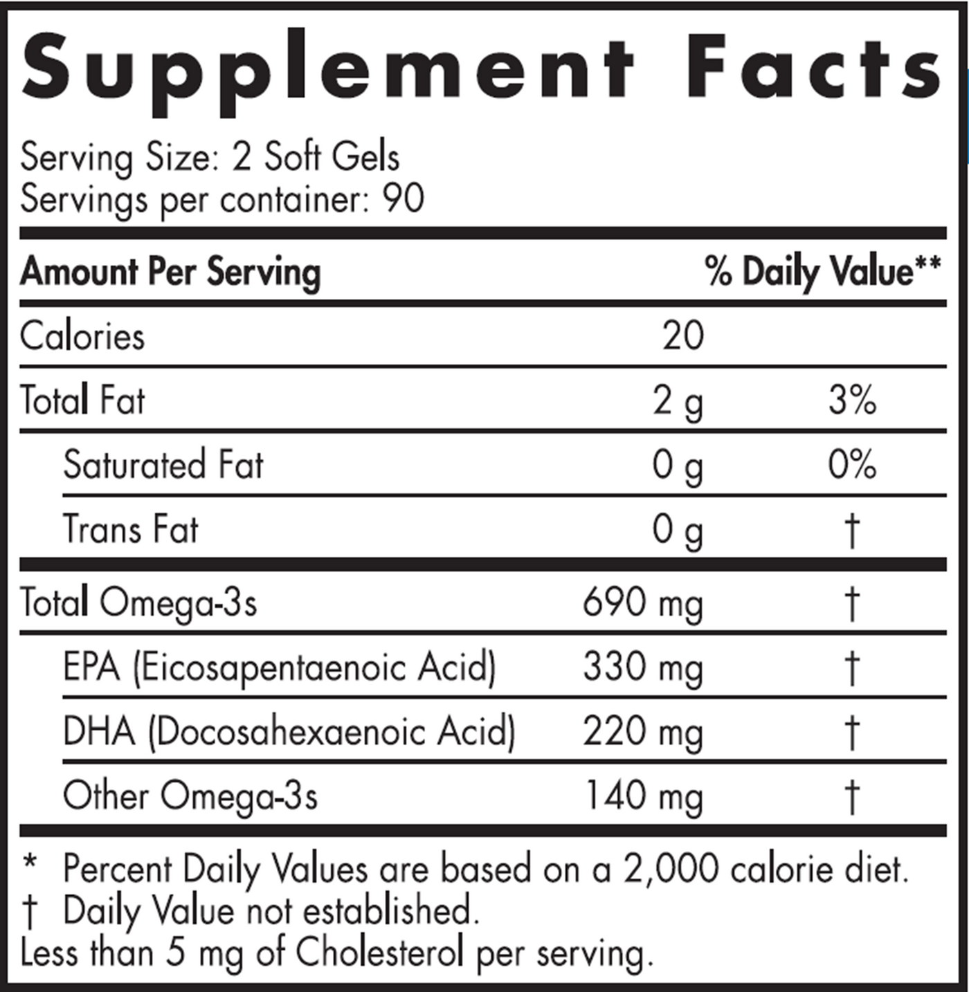 Arctic Omega Lemon 1000 mg 180 gels Curated Wellness