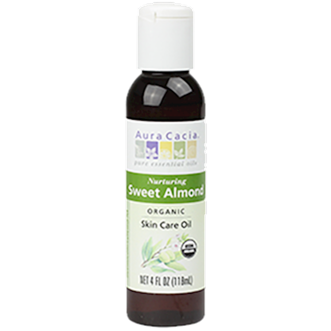 Sweet Almond Organic Skin Care Oil  Curated Wellness