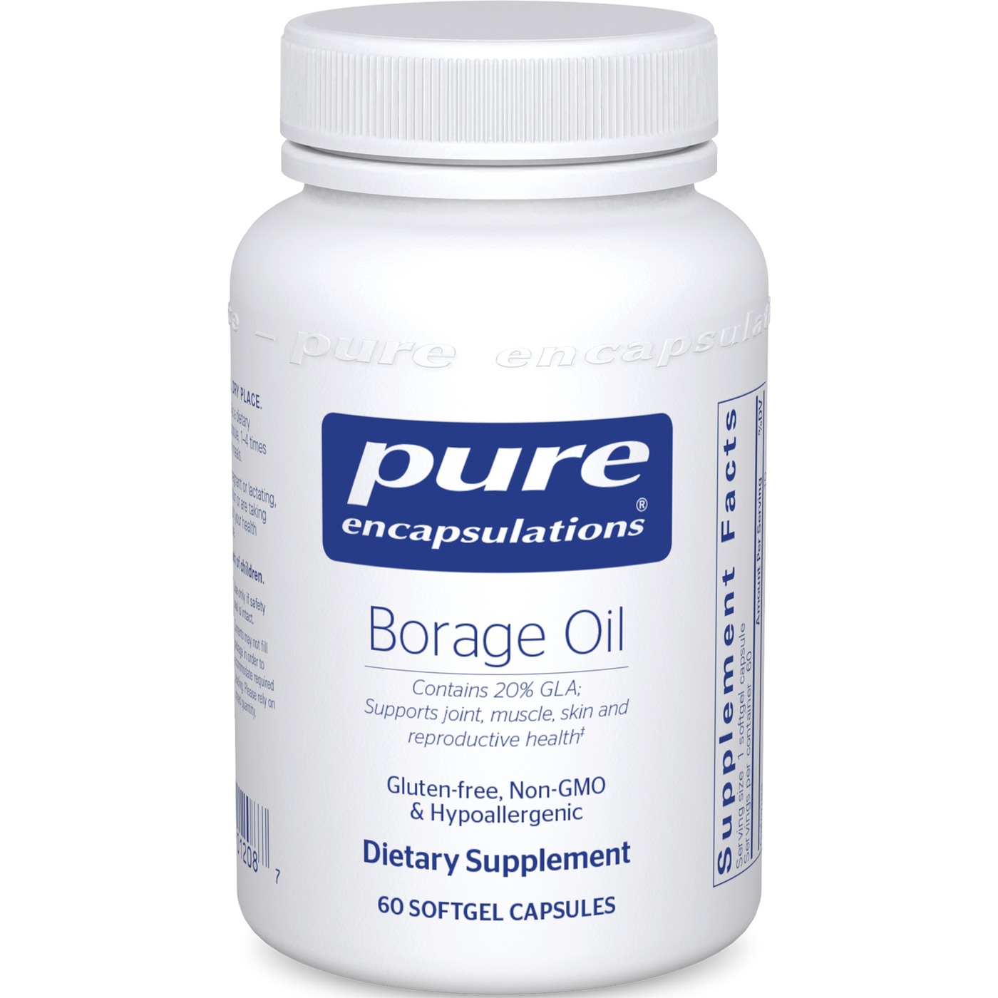 Borage Oil 60 gelcaps Curated Wellness