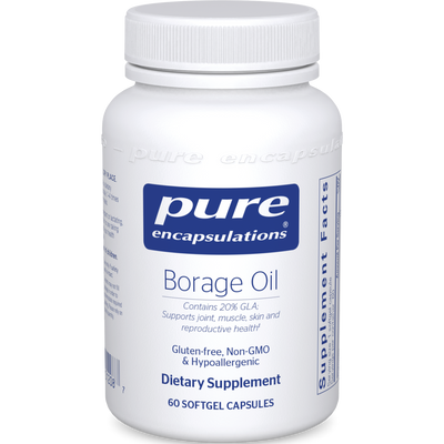 Borage Oil 60 gelcaps Curated Wellness