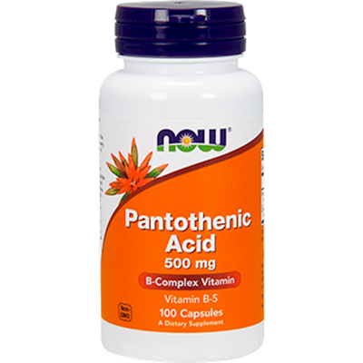 Pantothenic Acid 500 mg  Curated Wellness