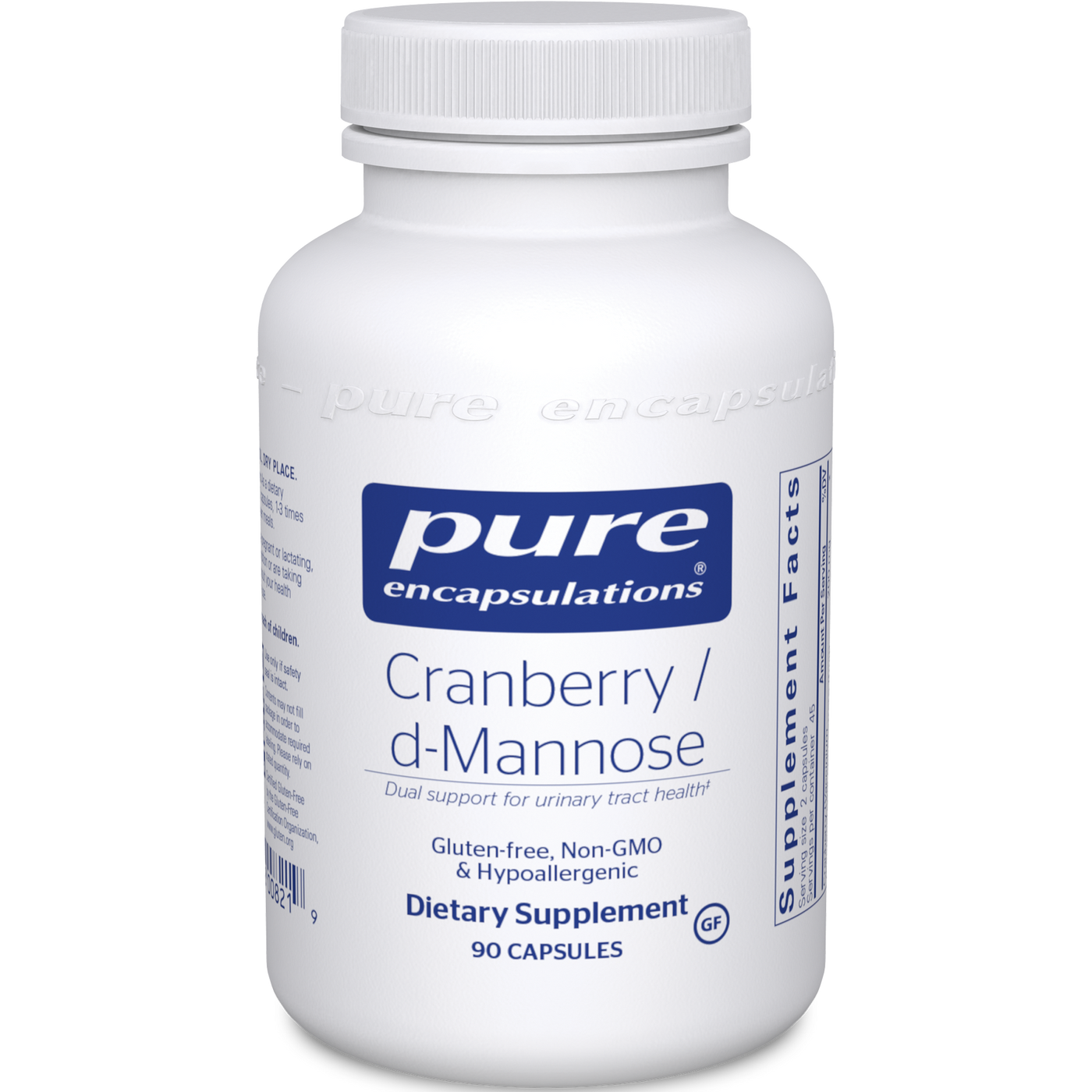 Cranberry/d-Mannose 90 vcaps Curated Wellness