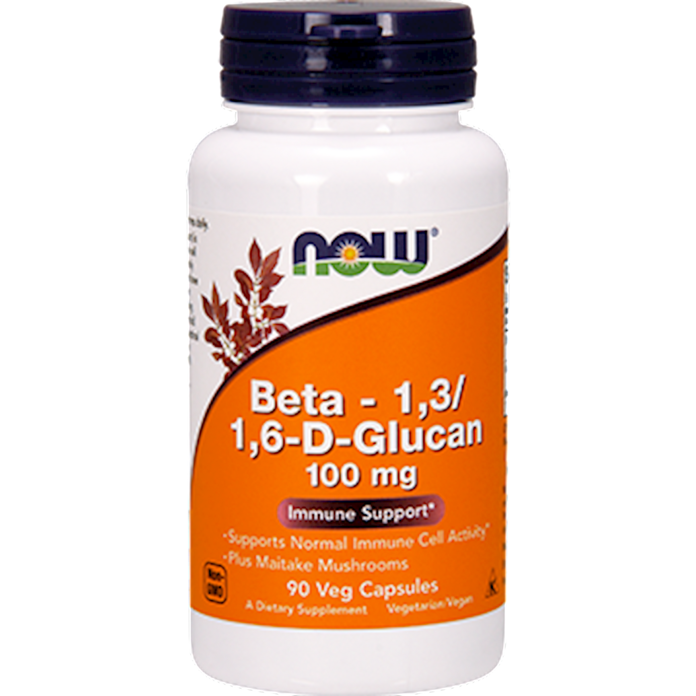 Beta-1,3/1,6 -D-Glucan 100 mg 90 vcaps Curated Wellness