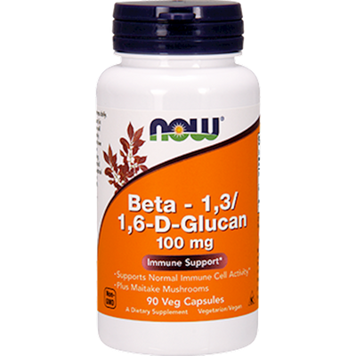 Beta-1,3/1,6 -D-Glucan 100 mg 90 vcaps Curated Wellness