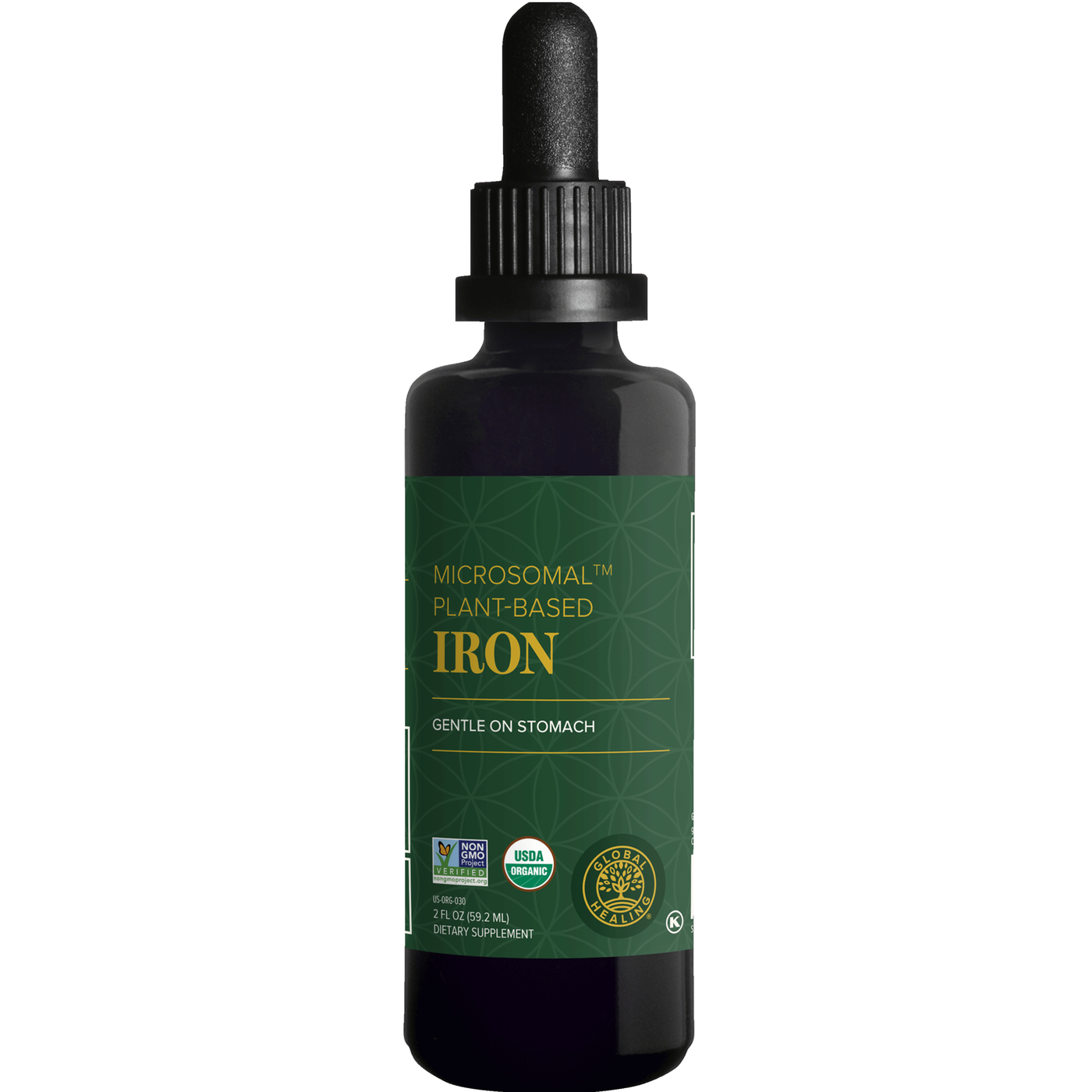 Liquid Iron, Plant Based 2 oz Curated Wellness