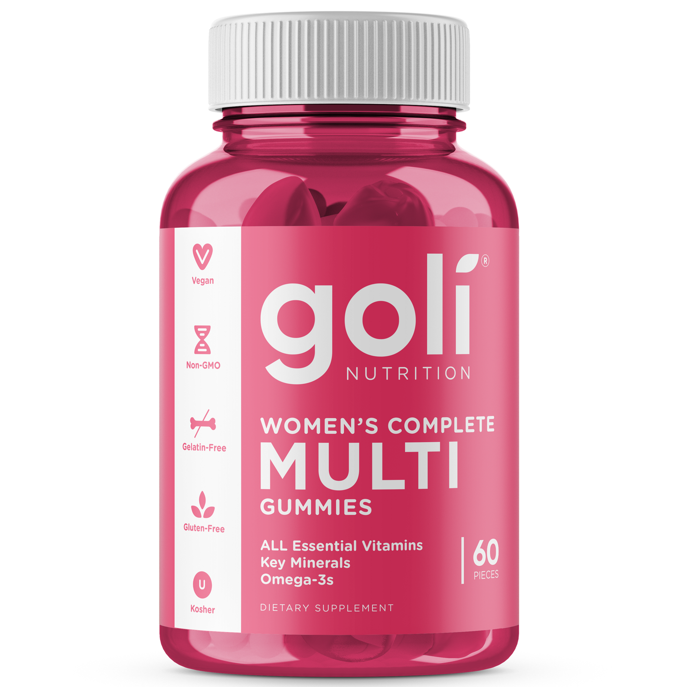 Goli Women's Multi Gummies 60 ct Curated Wellness
