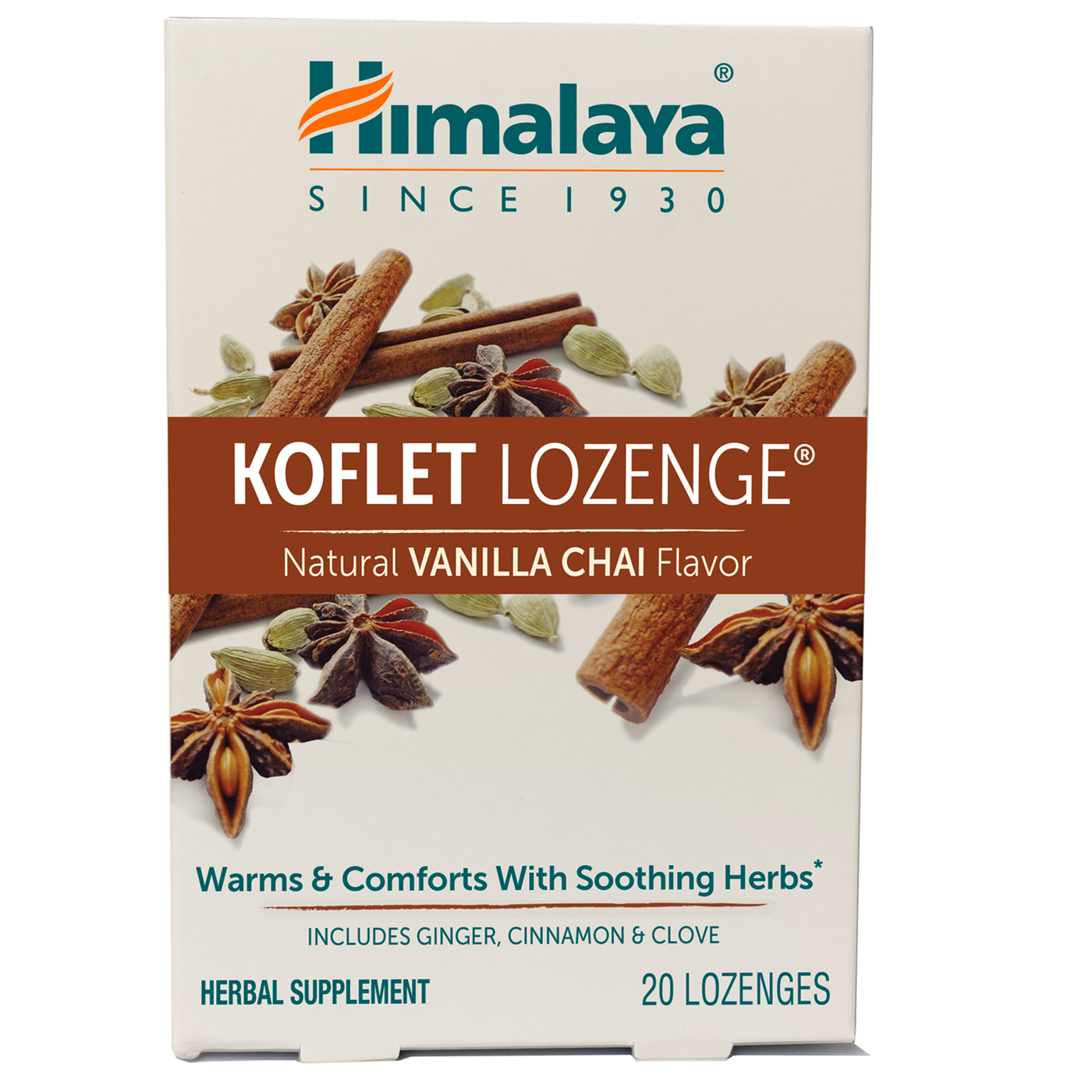 Koflet Lozenges Vanilla Chai  Curated Wellness
