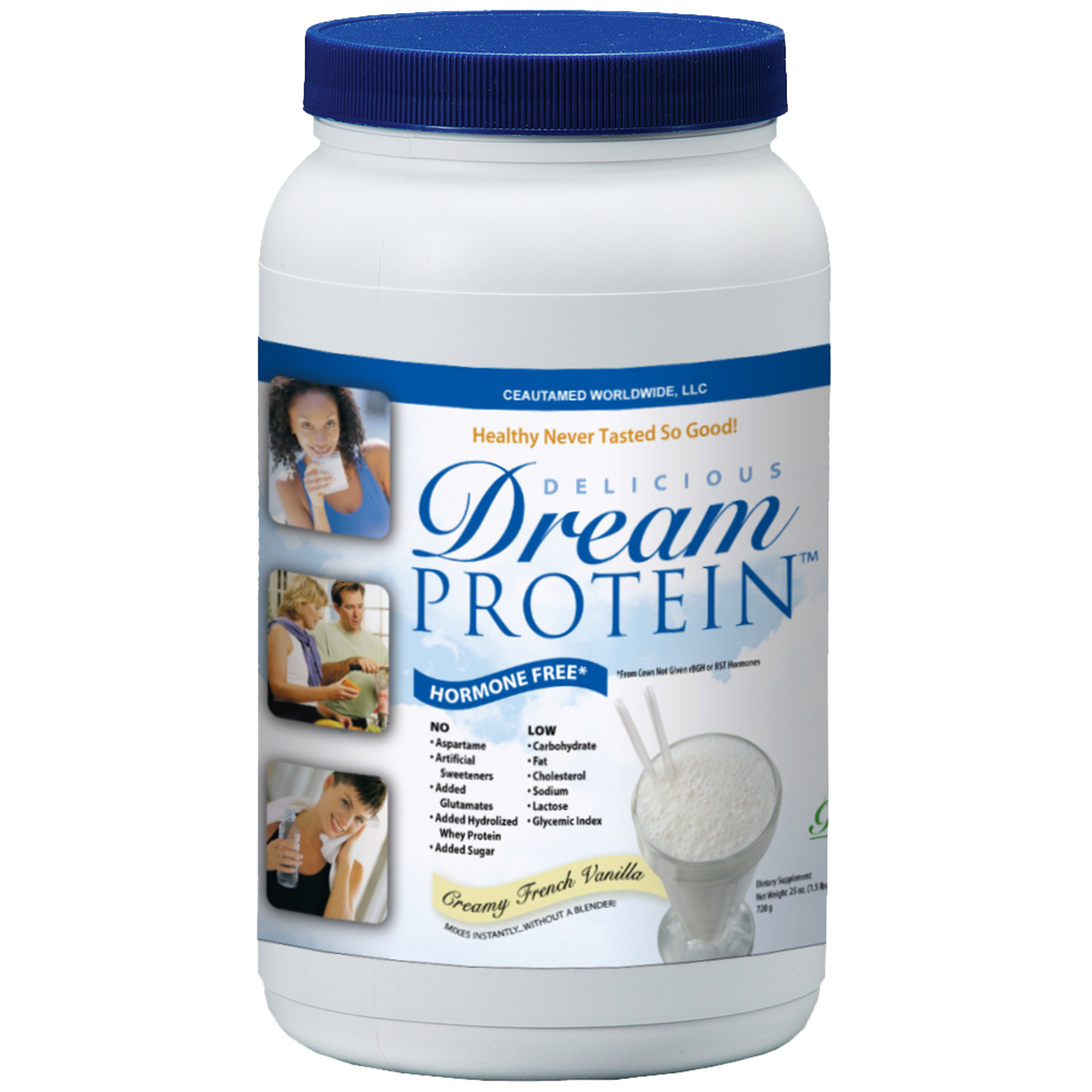 Dream Protein Creamy French Van  Curated Wellness