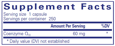 CoQ10 60 mg  Curated Wellness