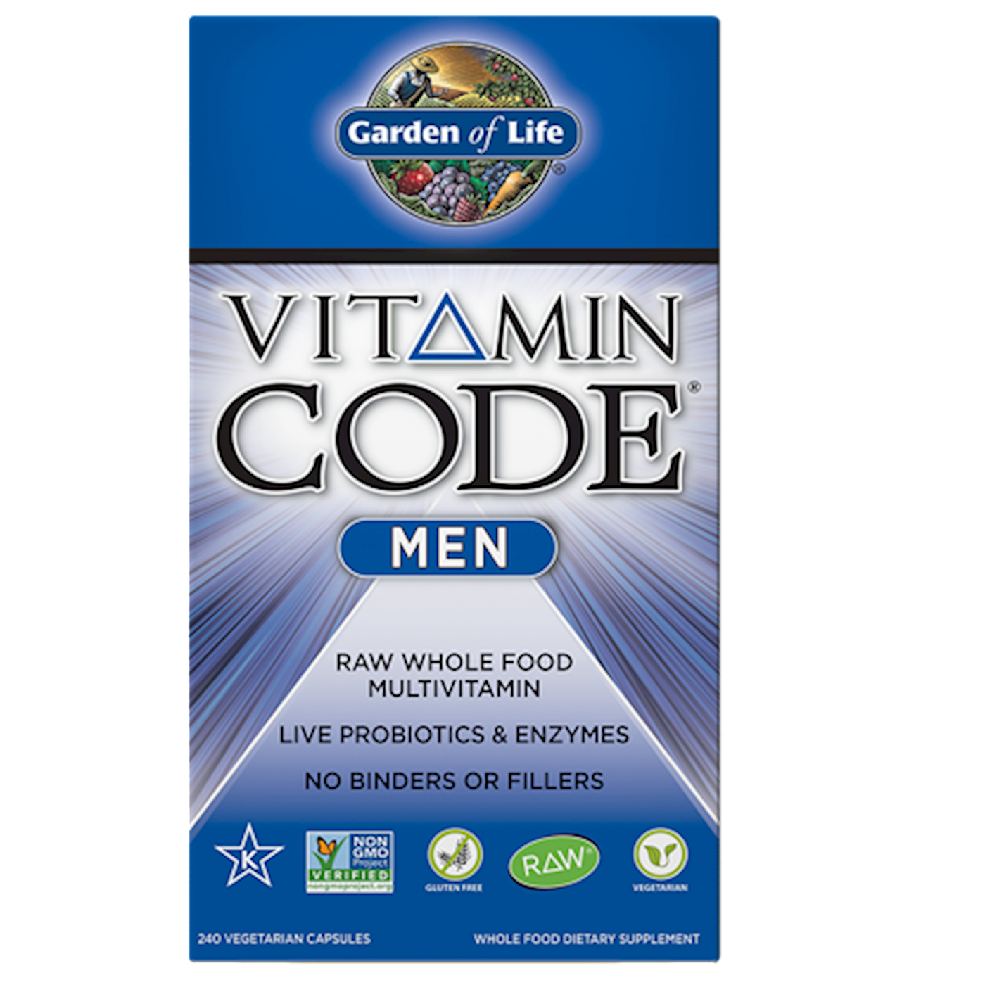 Vitamin Code Men's Multi  Curated Wellness