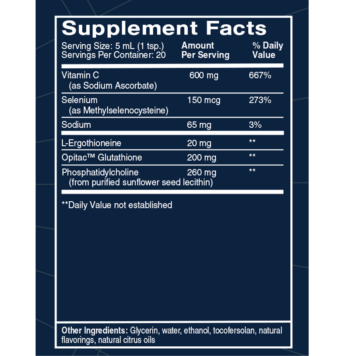 Liposomal Ergo-Thione+ mL Curated Wellness