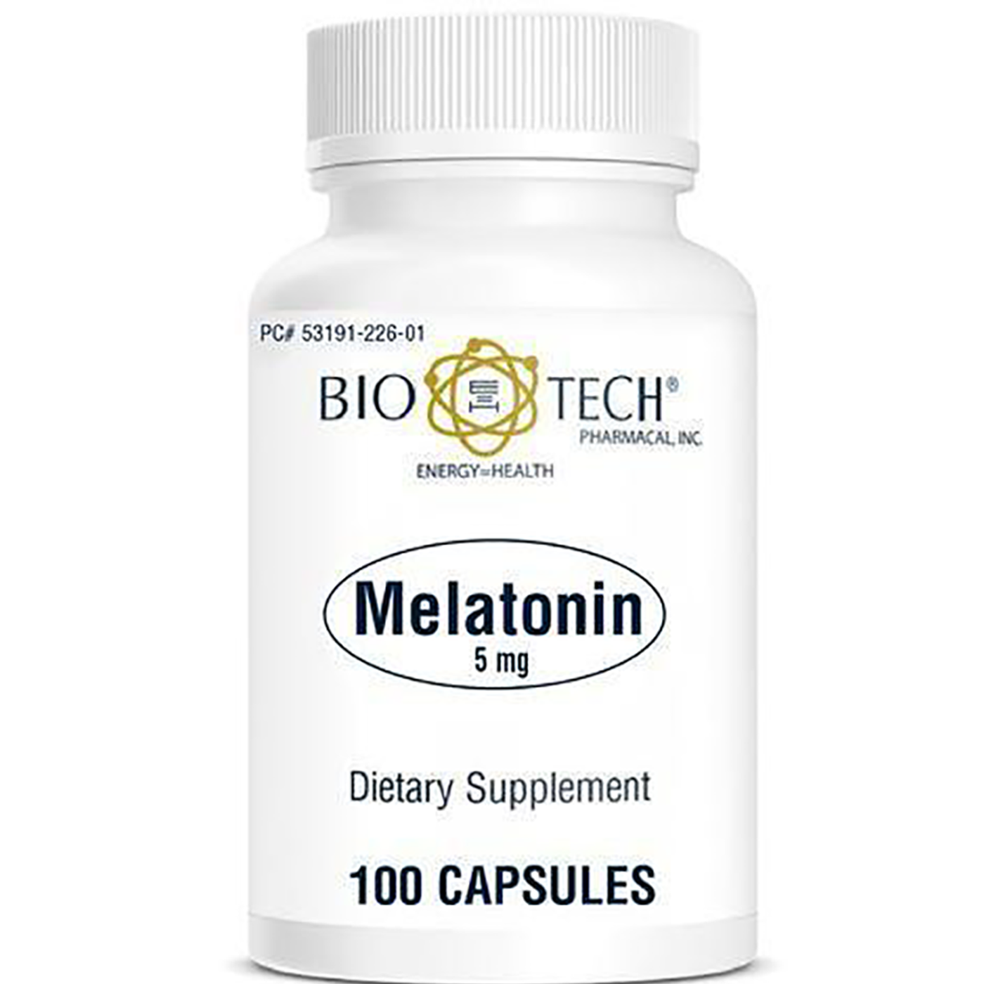 Melatonin 5 mg  Curated Wellness