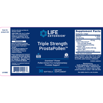 Triple Strength ProstaPollen  Curated Wellness