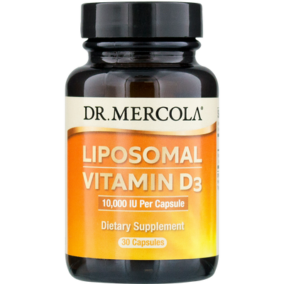 Lipsomal Vitamin D3 10,000 IU  Curated Wellness