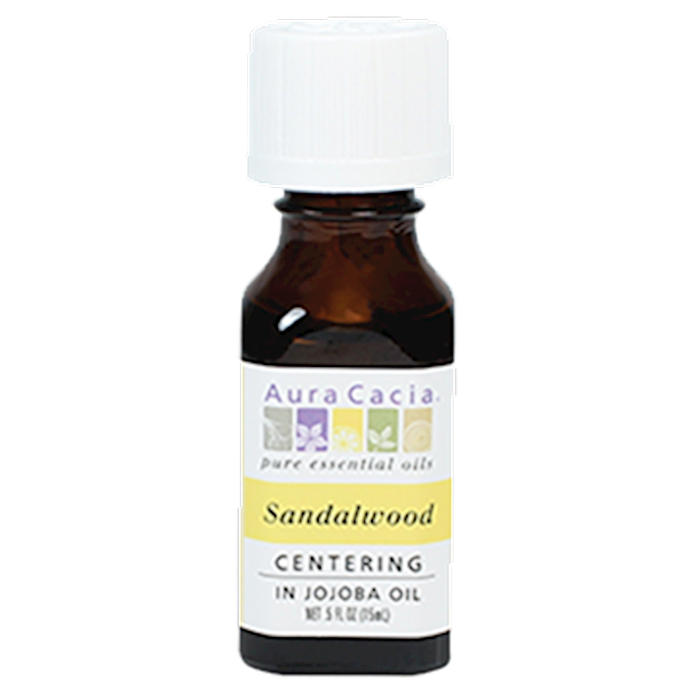 Sandalwood in Jojoba .5 oz Curated Wellness