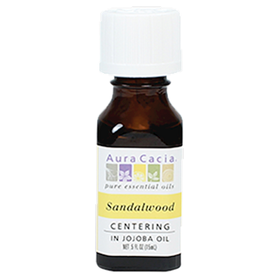 Sandalwood in Jojoba .5 oz Curated Wellness