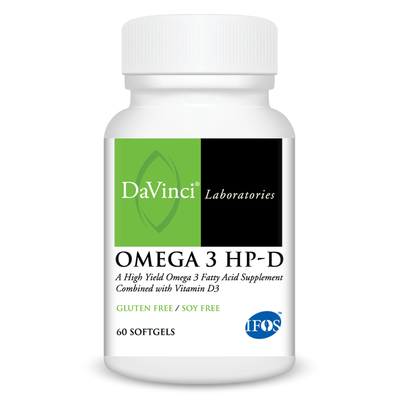Omega 3 HP-D 60 gels Curated Wellness