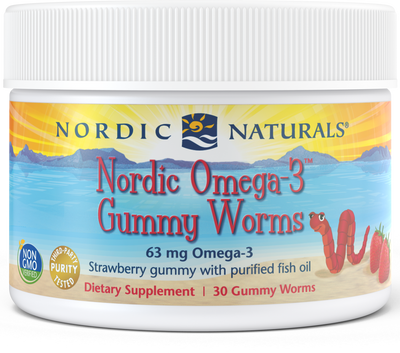Omega-3 Worms 30 worms Curated Wellness