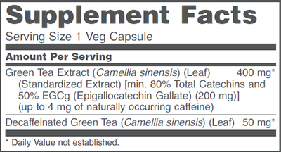 EGCg Green Tea Extract  Curated Wellness