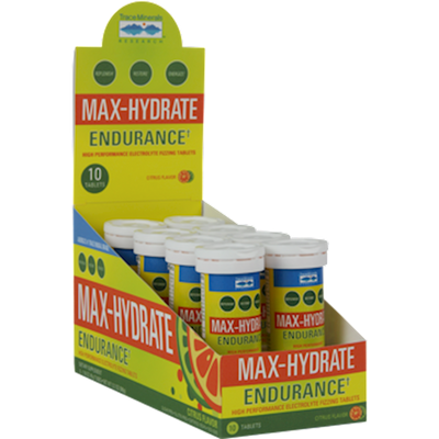 Max-Hydrate Endurance 8 tubes Curated Wellness