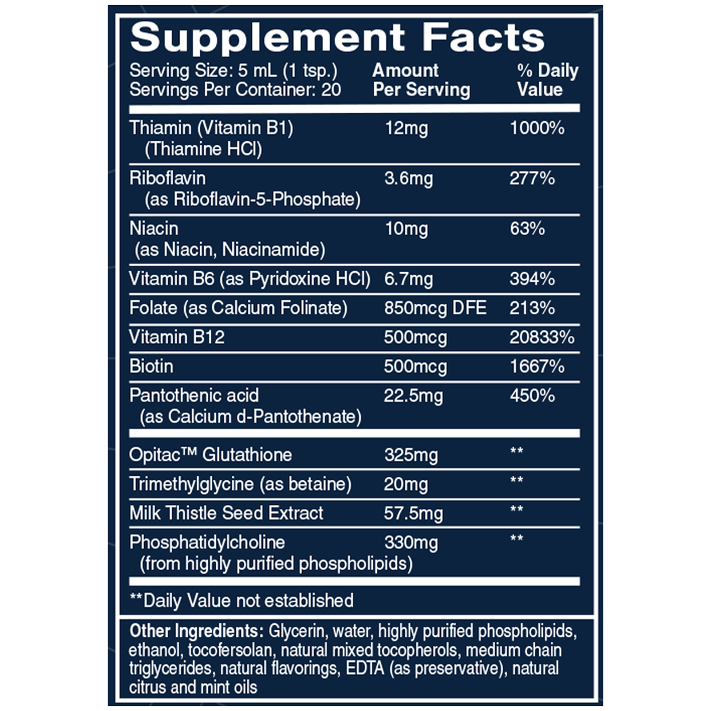 Glutathione Complex 3.38 fl oz
