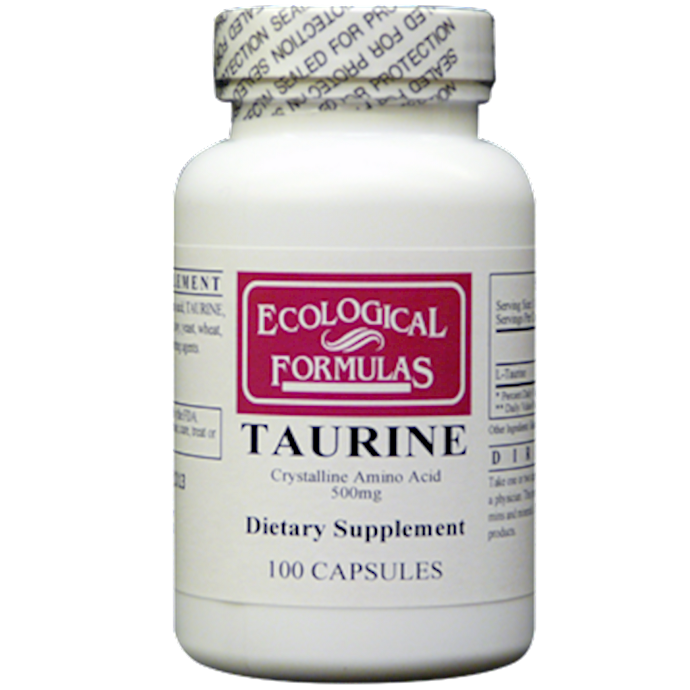 L-Taurine 500 mg  Curated Wellness