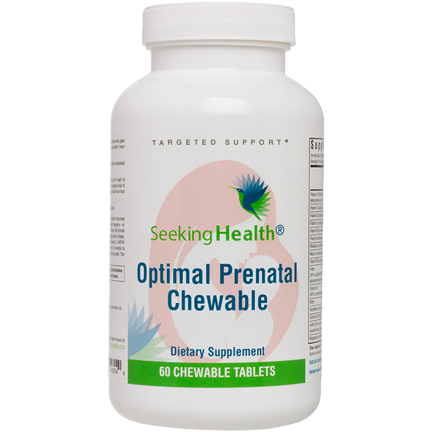 Optimal Prenatal 60 chewable tabs Curated Wellness