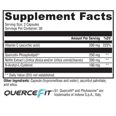Quercetin 20x Plus c Curated Wellness