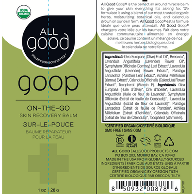 All Good Goop On The Go .88oz Curated Wellness