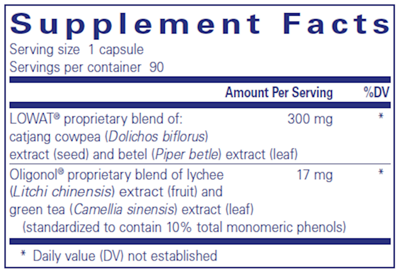 AdipoLean II 90 caps Curated Wellness