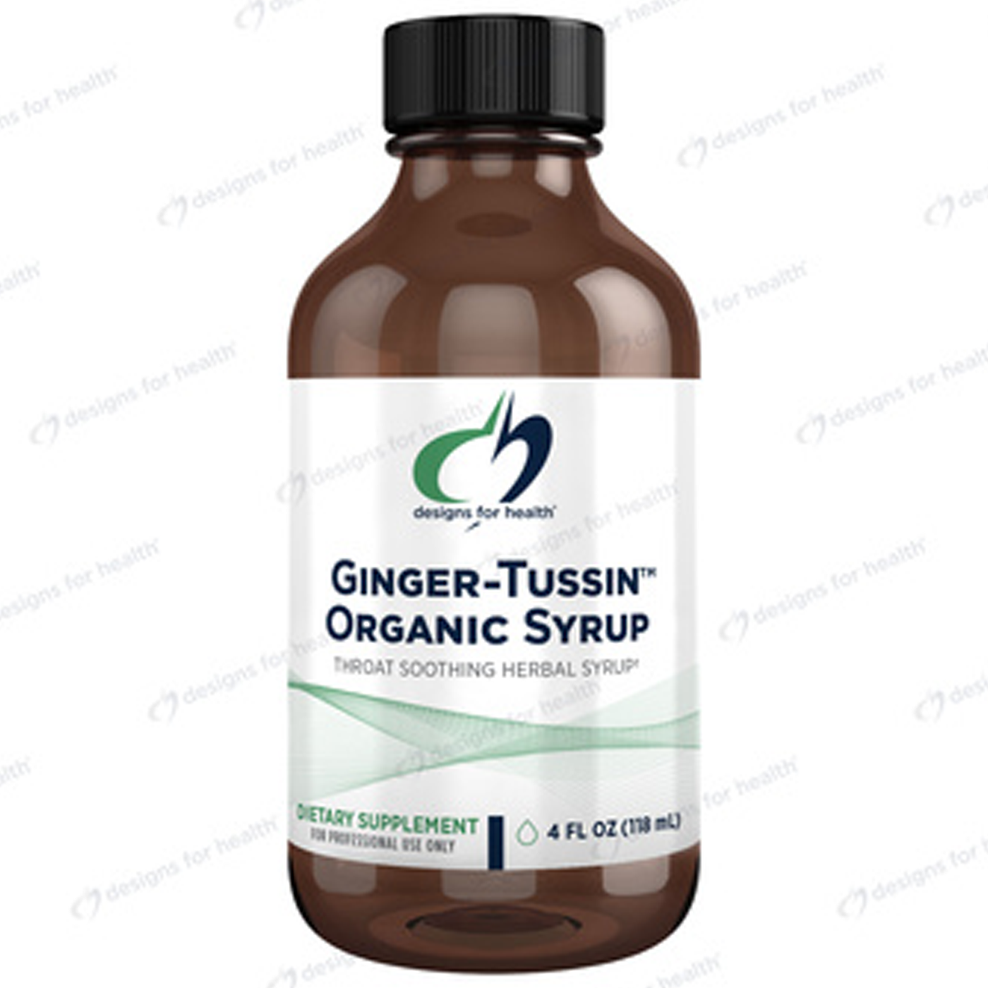 Ginger-Tussin™ Organic Syrup  Curated Wellness