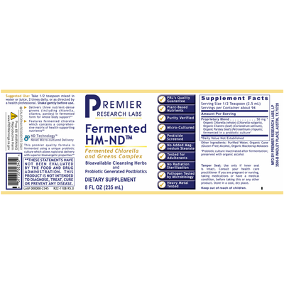 Fermented HM-ND Premier 8 fl oz Curated Wellness