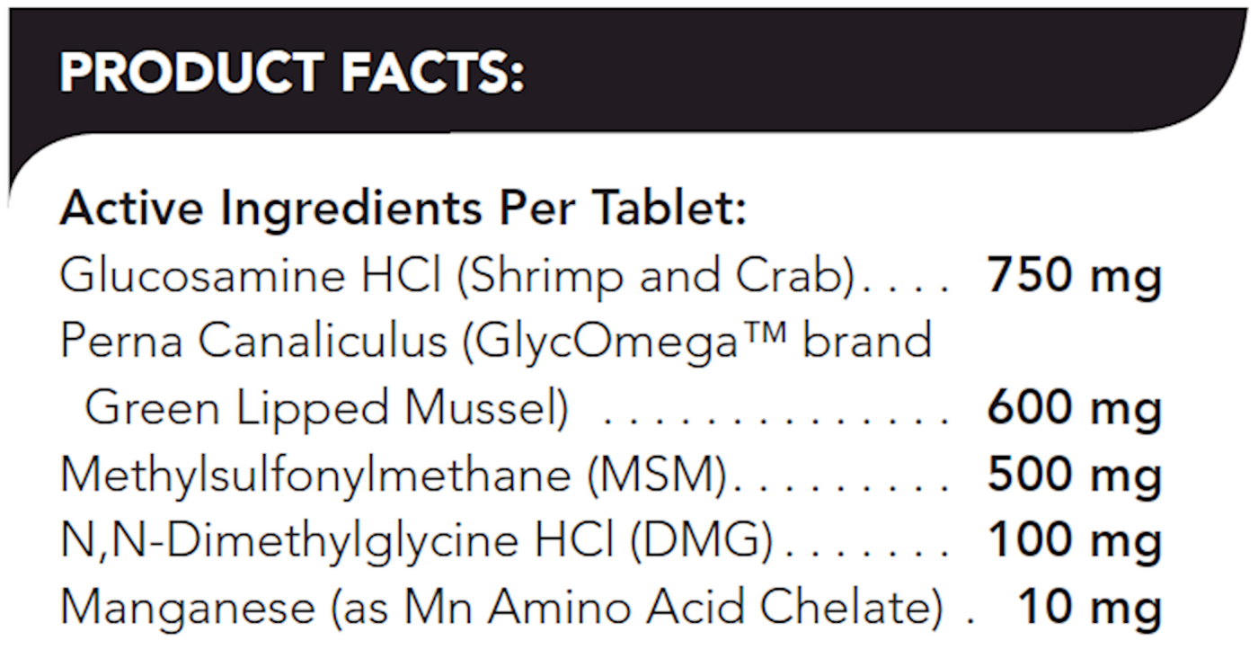 GlycoFlex II For Dogs 120 chewtabs Curated Wellness