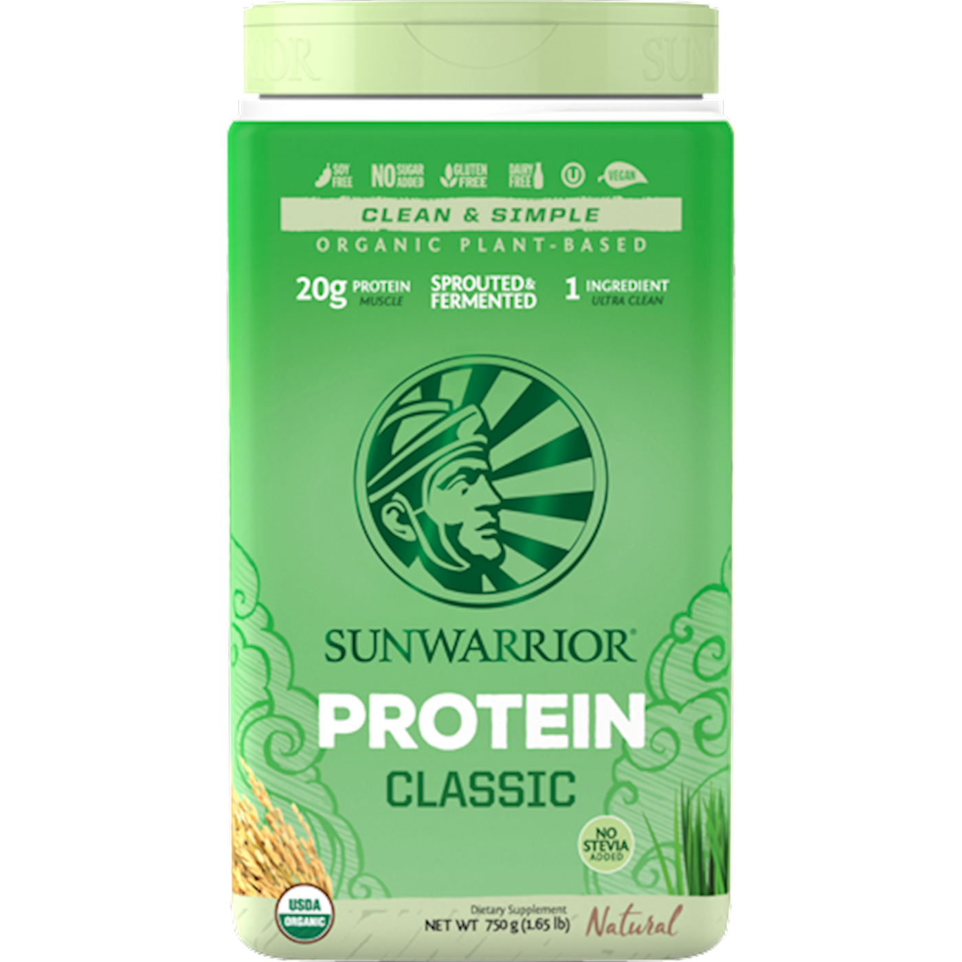 Classic Protein Natural 750g Curated Wellness