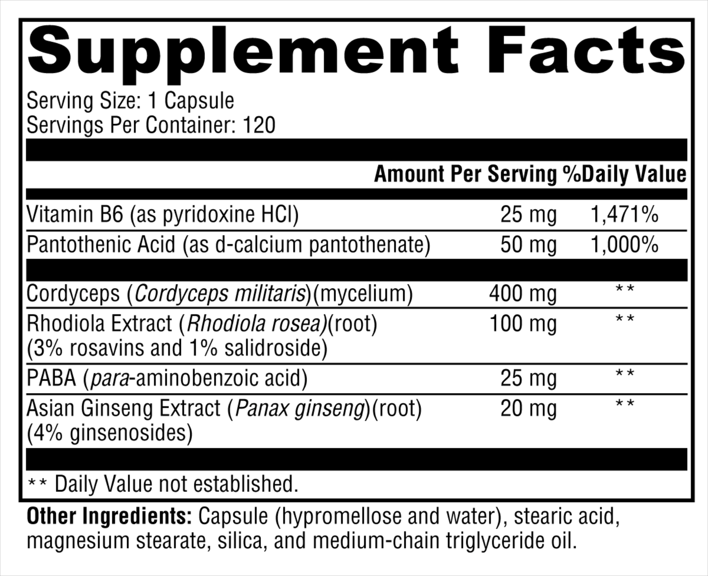 Adrenal Essence 120c Curated Wellness